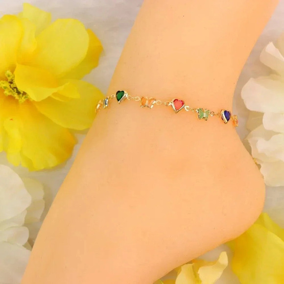 "New Beautiful Design Anklet for Women/Girls, Gift, A515 - Picture 3 of 10